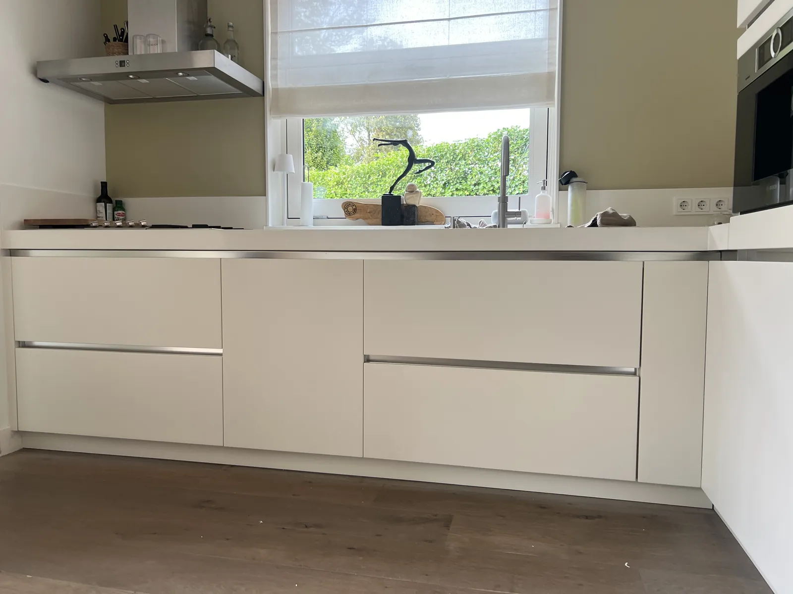 Greeploze keuken met matte fronten in folie NG2034, foto 2