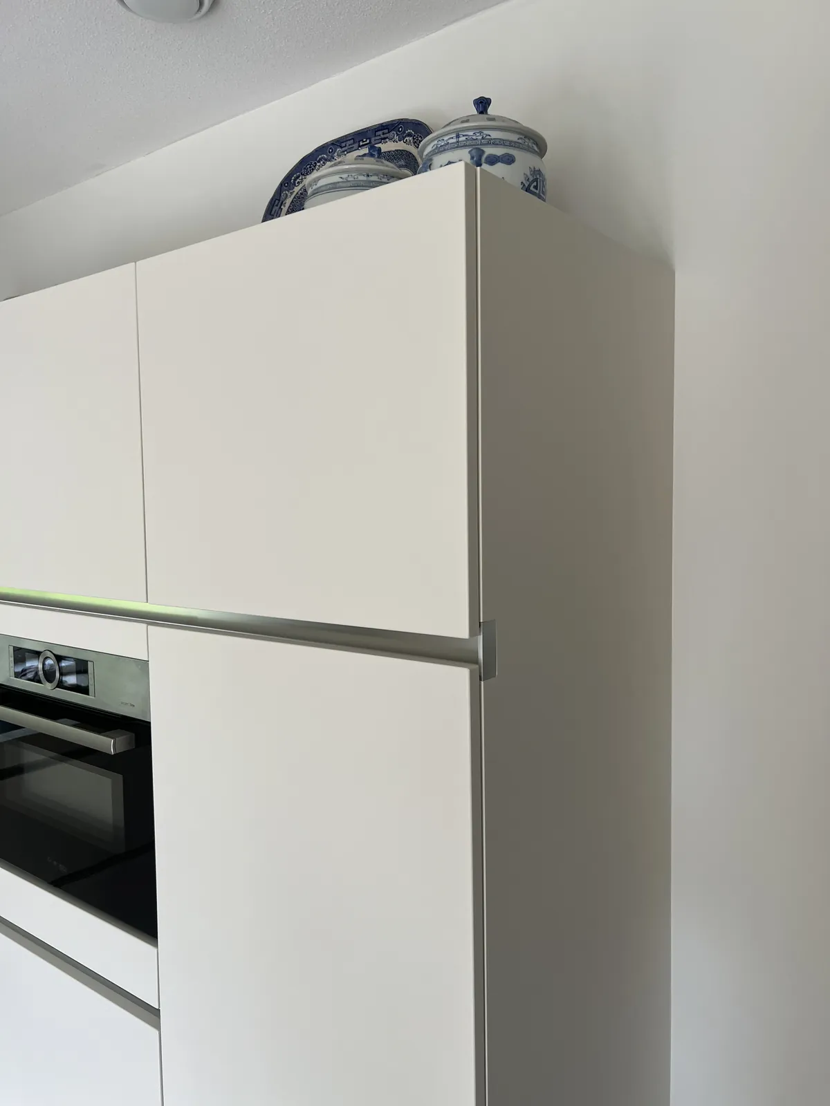 Greeploze keuken met matte fronten in folie NG2034, foto 3