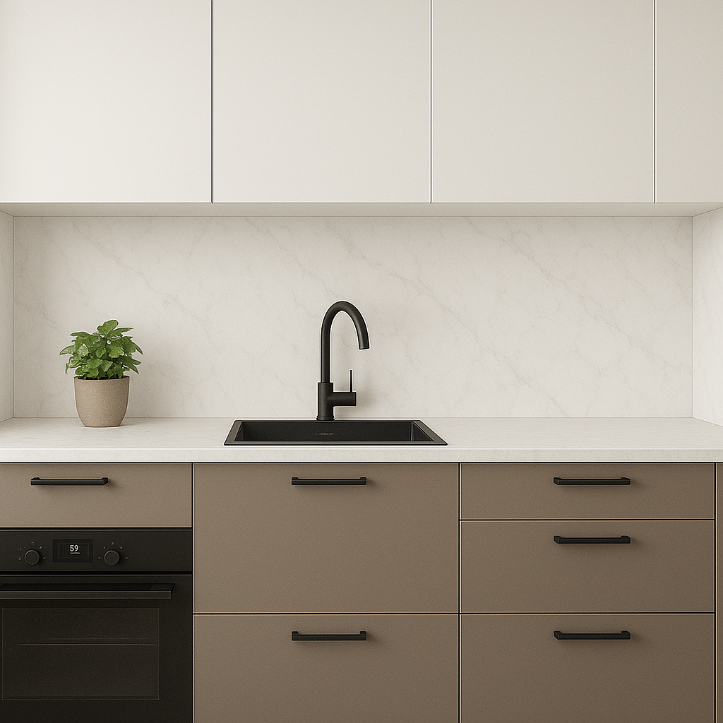 Keuken wrappen, Taupe